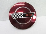 Oem Wheel Center Cap Genuine Gm Dark Red Corvette 10137865. Fixed Price $31.92.